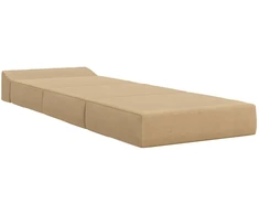 Sofa Sulankstomas Sofos Lova Šviesiai žalia pilka 200 x 70 x 10 cm