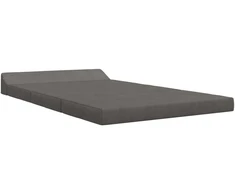 Sofa Sulankstomas Sofos Lova Tamsiai pilka 120 x 60 x 49 cm Audinys