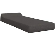 Sofa Sulankstomas Sofos Lova Tamsiai pilka 60 x 70 x 41 cm Audinys