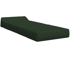 Sofa Sulankstomas Sofos Lova Tamsiai žalia 60 x 70 x 41 cm Audinys