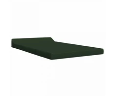 Sofa Sulankstomas Sofos Lova Tamsiai žalia 120 x 60 x 49 cm Audinys