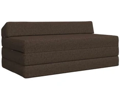 Sofa Sulankstomas Sofos Lova Taupe 120 x 60 x 49 cm Audinys