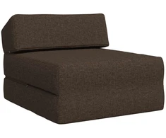 Sofa Sulankstomas Sofos Lova Taupe 60 x 70 x 41 cm Audinys