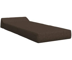 Sofa Sulankstomas Sofos Lova Taupe 60 x 70 x 41 cm Audinys