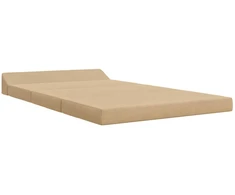 Sofa Sulankstomas Sofos Lova Žalia pilka 120 x 60 x 49 cm Audinys