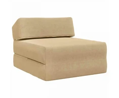 Sofa Sulankstomas Sofos Lova Žalias pilkas 60 x 70 x 41 cm Audinys