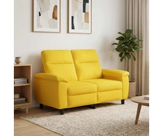 Sofa Šviesi geltona 158 x 90 x 95 cm Audinys