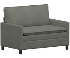 Sofa Šviesiai pilka 126 x 81 x 87,5 cm Audinys