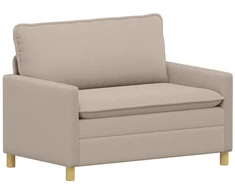 Sofa Šviesiai pilka 126 x 81 x 87,5 cm Audinys