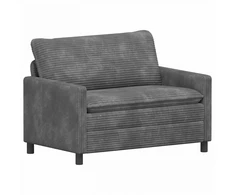 Sofa Šviesiai pilka 126 x 81 x 87,5 cm Poliesteris