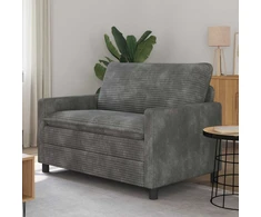 Sofa Šviesiai pilka 126 x 81 x 87,5 cm Poliesteris