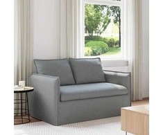 Sofa Šviesiai pilka 195 x 82 x 85 cm Metalas