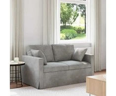 Sofa Šviesiai pilka 138 x 78 x 80 cm Aksomas