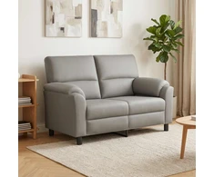Sofa Šviesiai pilka 154 x 85 x 93 cm Aksomas