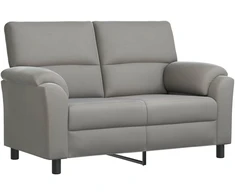Sofa Šviesiai pilka 154 x 85 x 93 cm Aksomas