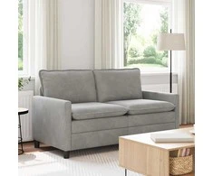 Sofa Šviesiai pilka 156 x 81 x 87,5 cm Aksomas