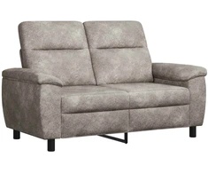 Sofa Šviesiai pilka 158 x 90 x 95 cm Dirbtinė suedė oda