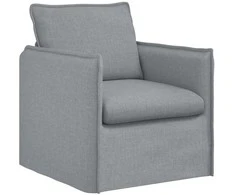 Sofa Šviesiai pilka 75 x 82 x 85 cm audinys