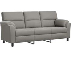 Sofa Šviesiai pilka 214 x 85 x 93 cm Aksomas