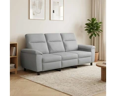 Sofa Šviesiai pilka 214 x 90 x 95 cm Audinys