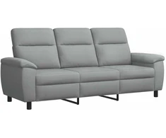 Sofa Šviesiai pilka 214 x 90 x 95 cm Audinys