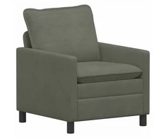 Sofa Šviesiai pilka 76 x 81 x 87,5 cm Audinys
