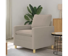 Sofa Šviesiai pilka 76 x 81 x 87,5 cm Audinys