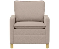 Sofa Šviesiai pilka 76 x 81 x 87,5 cm Audinys