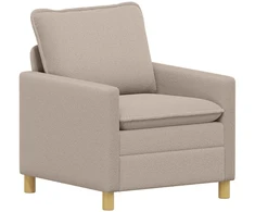 Sofa Šviesiai pilka 76 x 81 x 87,5 cm Audinys