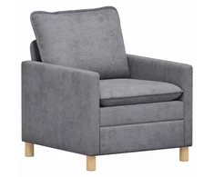 Sofa Šviesiai pilka 76 x 81 x 87,5 cm Poliesteris