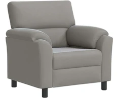 Sofa Šviesiai pilka 94 x 85 x 93 cm Aksomas