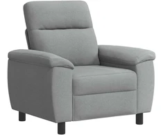 Sofa Šviesiai pilka 95 x 90 x 95 cm Audinys
