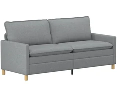 Sofa Šviesiai pilka Audinys