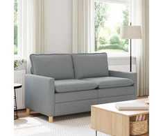 Sofa Šviesiai pilka Audinys