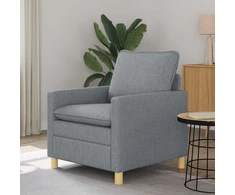 Sofa Šviesiai pilka Audinys