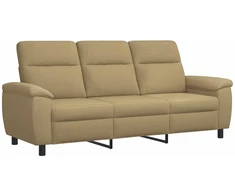 Sofa Šviesiai rudas 214 x 90 x 95 cm Audinys