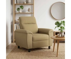 Sofa Šviesiai rudas 95 x 90 x 95 cm Audinys
