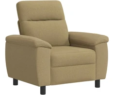 Sofa Šviesiai rudas 95 x 90 x 95 cm Audinys