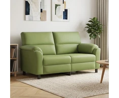 Sofa Šviesiai žalia 174 x 85 x 93 cm Aksomas