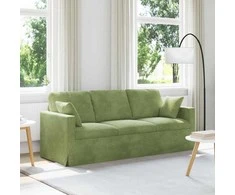 Sofa Šviesiai žalia 198 x 78 x 80 cm Aksomas