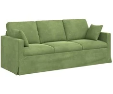Sofa Šviesiai žalia 198 x 78 x 80 cm Aksomas