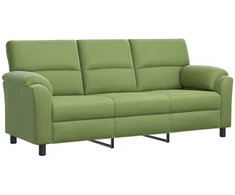 Sofa Šviesiai žalia 214 x 85 x 93 cm Aksomas