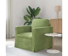 Sofa Šviesiai žalia 78 x 78 x 80 cm Aksomas