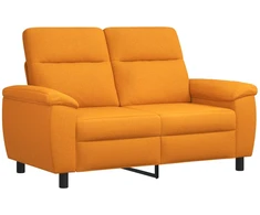 Sofa Tamsiai geltona 158 x 90 x 95 cm Audinys