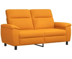 Sofa Tamsiai geltona 178 x 90 x 95 cm Audinys