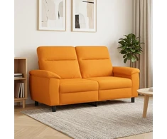 Sofa Tamsiai geltona 178 x 90 x 95 cm Audinys