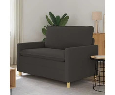 Sofa Tamsiai pilka 126 x 81 x 87,5 cm Audinys