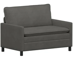 Sofa Tamsiai pilka 126 x 81 x 87,5 cm Audinys