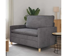 Sofa Tamsiai pilka 126 x 81 x 87,5 cm Poliesteris