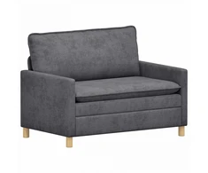 Sofa Tamsiai pilka 126 x 81 x 87,5 cm Poliesteris